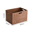 Large storage box - Black walnut