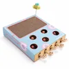 Groundhog toy box blue