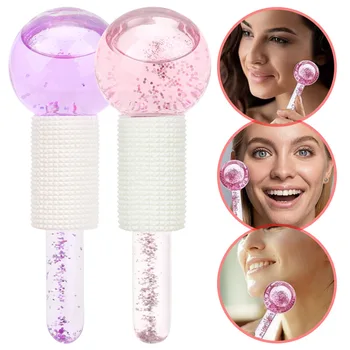 Freezable Ice Roller Facial Ice Globes For Face & Eye Puffiness Relief