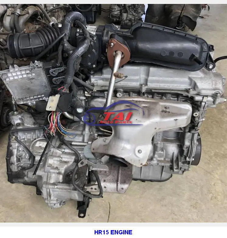 Used Japanese Diesel Engine HR15 with Gearbox for Nissan