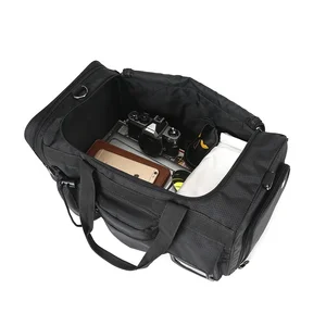 Heavy Duty Unisex Large Cute Food Bag Drawstring Outdoor Duffle Travel Gym Bags With Custom Print