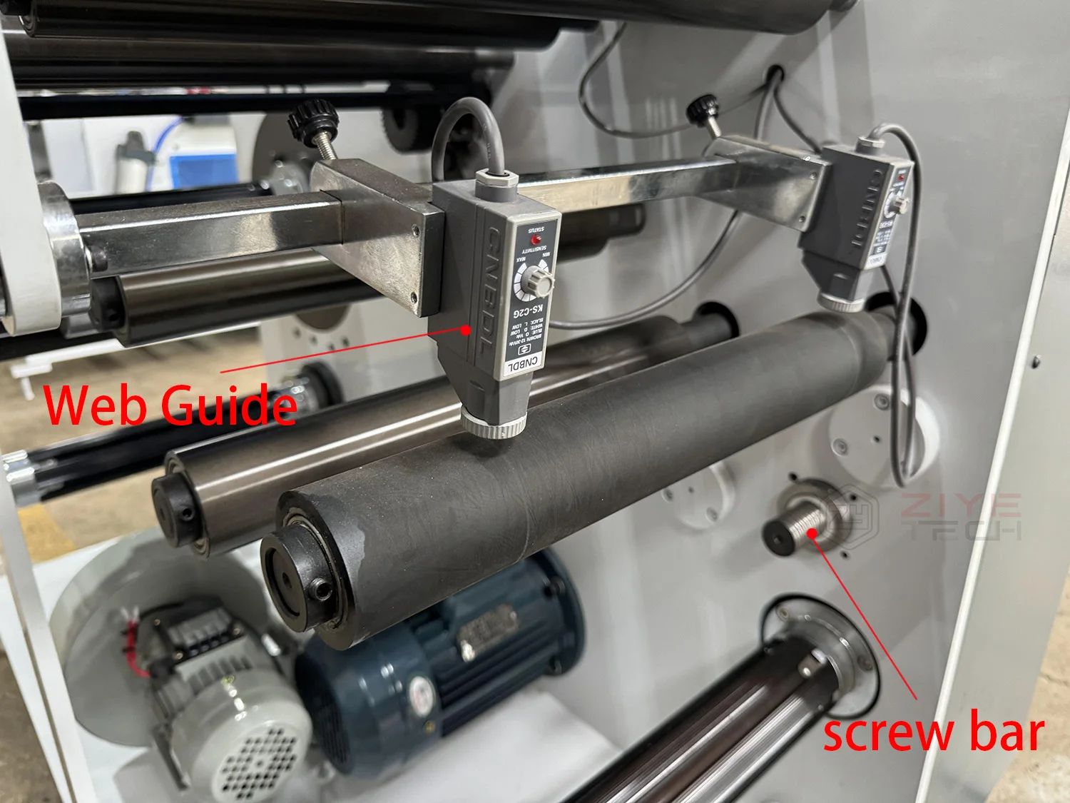 FPL450L High Speed PVC PET PE Bopp Film Label Masking Tape Roll to Roll Slitting Machine