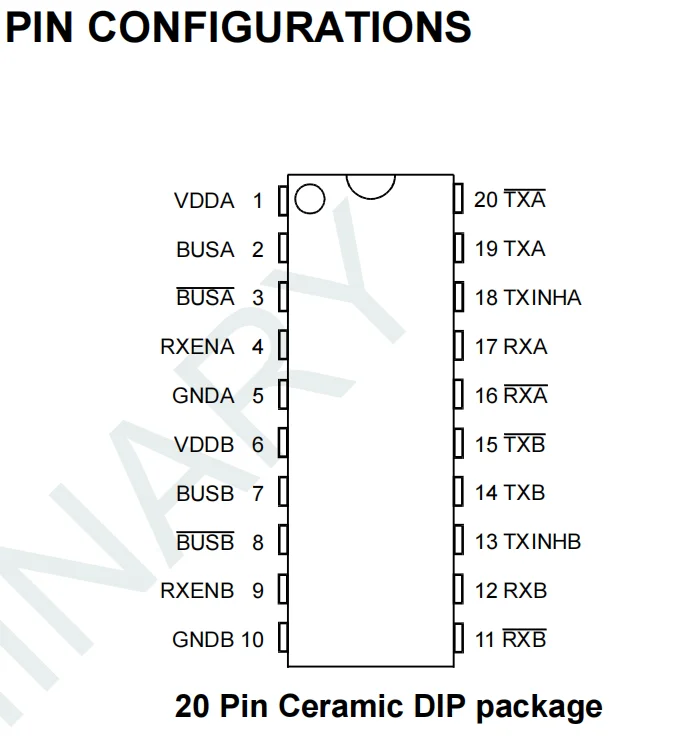 Hi-1567psi 5v Monolithic Dual Transceivers Original Ic Chip Stock ...