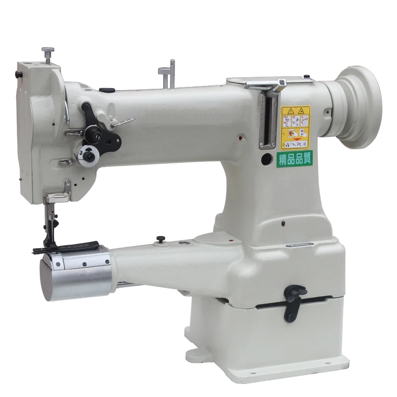 8B Cylinder Arm Compound Triple Feed Walking Foot Industrial Sewing Machine