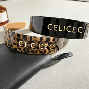 Designer Brand's New Trendy Acetate Fiber Headband, High-end Retro Style, Versatile Women's Hair Accessory, Wide Brim Headband