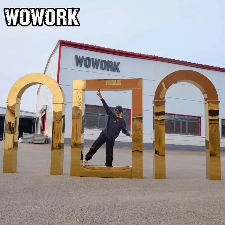 2025 WOWORK Fushun Customized Waterproof Party Hire Equipment Huge Backdrop Wedding Letter Alphabet Lights for Photo Booth Hire