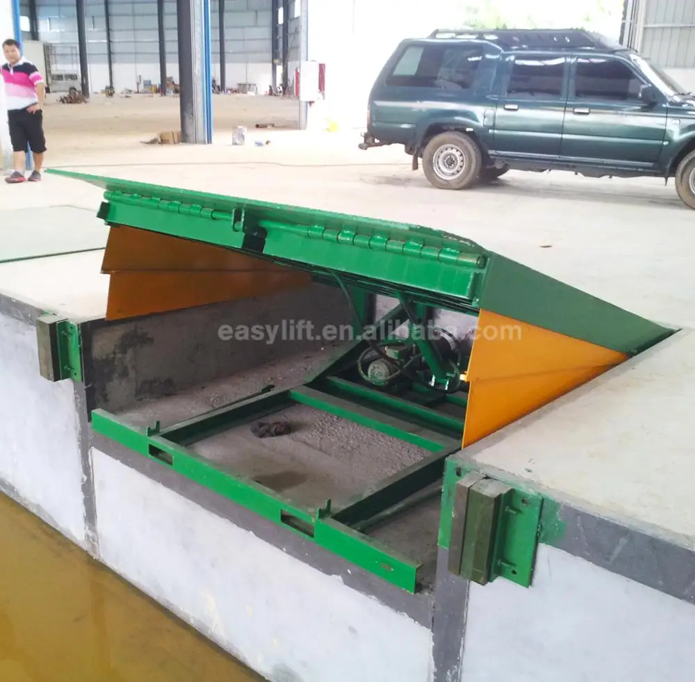 6-10 Ton Loading Dock Leveler Hydraulic Dock Leveller Electric Loading Dock Ramp Truck Ramp