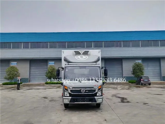 Dongfeng 5 Tons Refrigerator car chill car refrigerated truck