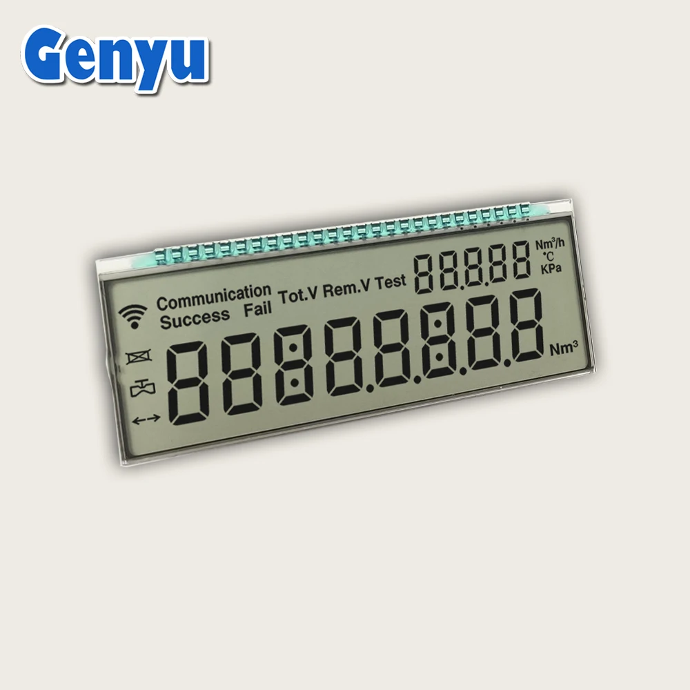 Oem Lcd Manufacturer China Factory Tn Htn Stn Va Custom Segment Lcd 8 ...