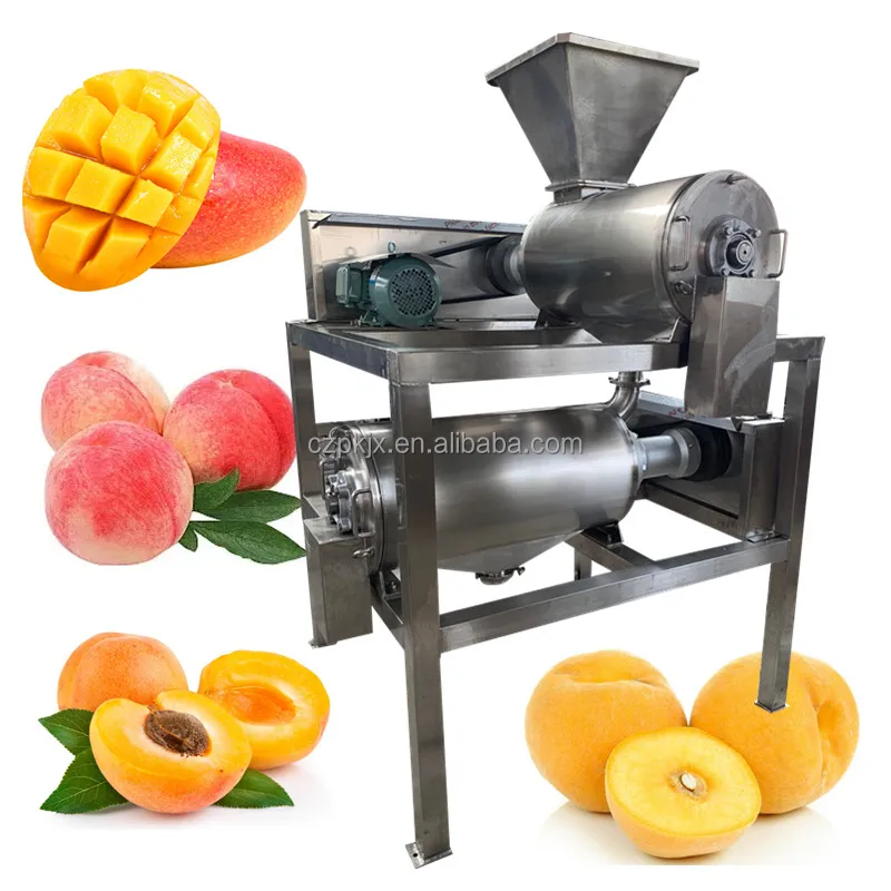 Tamarind Pulper Mango and Pulping Machine Professional Automatic Peeling Fruit Peeler Pulper