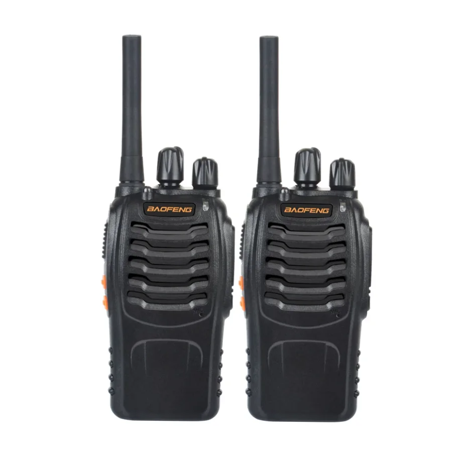 JUCJET Casque Radio Talkie-walkie Avec Tube Acoustique, Compatible Avec Talkie-walkie BF-88E 888S UV5R UV5RE Baofeng UV 5R BF-88E (2 Pcs