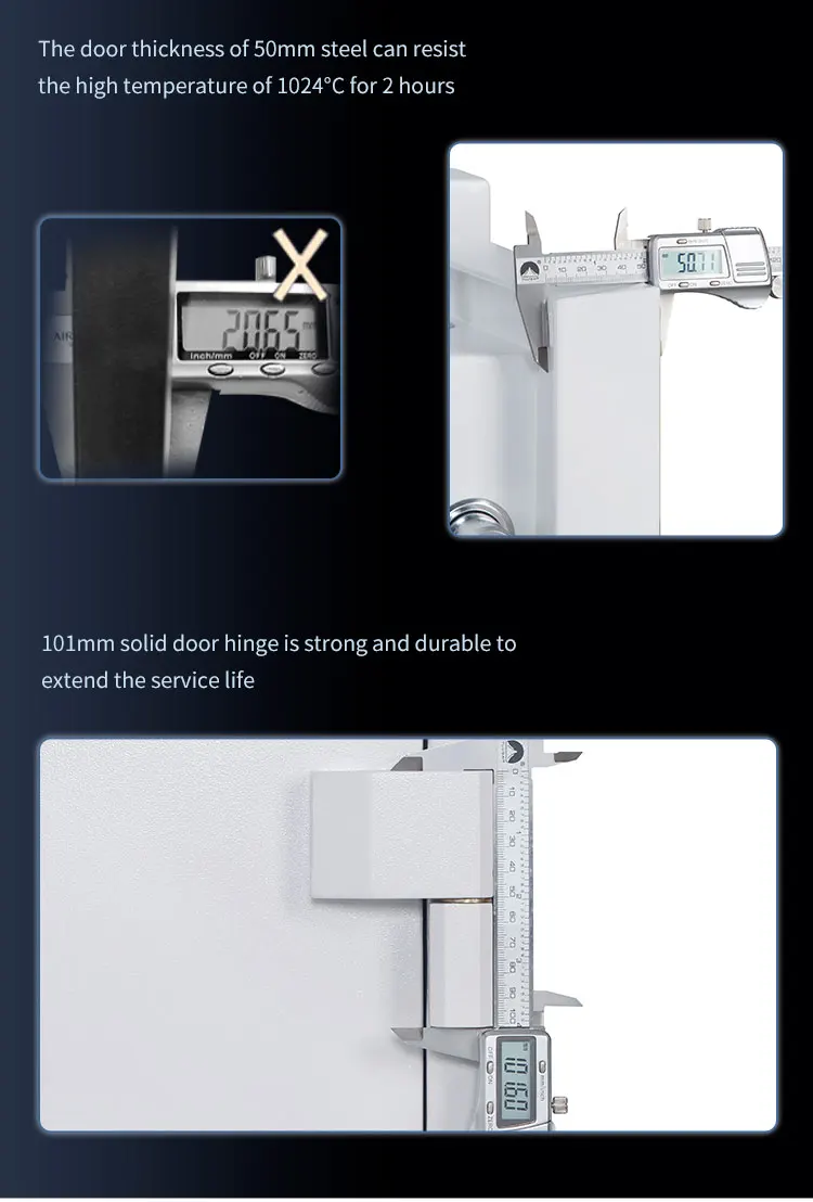 CEQSAFE Custom 2 Hour Fireproof Home Deposit Security Money Fireproof Safe Box details