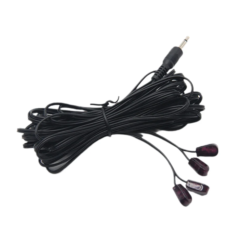 4 Head Ir Emitter Extender Extension Cable For Ir Repeaters And