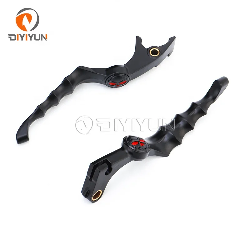 Motorrad Brems- & Kupplungshebel Für Honda CG 125 - Schwarz Aluminium