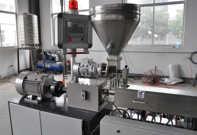 Mini Small Experimental Plastic Extruder Lab Scale Twin Screw ...