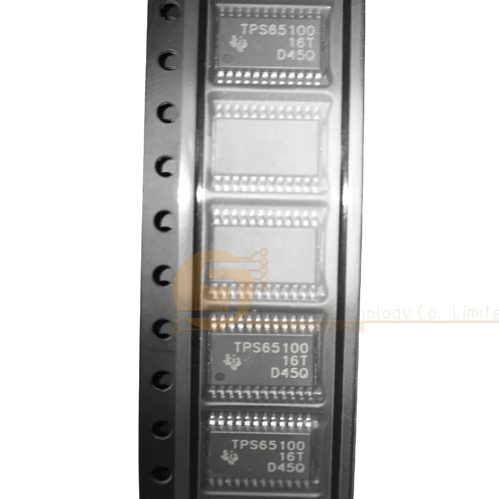 Dual Output Power Supply IC TPS65100PWPR TPS65100 HTSSOP-24 for LCD Display Systems
