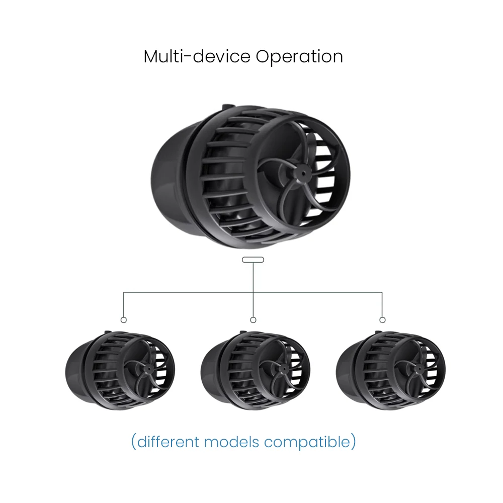 Jecod Jebao DMP-10/20/30/40 Smart Bluetooth Aquarium Pumps