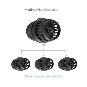 Jecod Jebao Dmp-10/20/30/40 コードレスアクアリウム波製造ポンプ