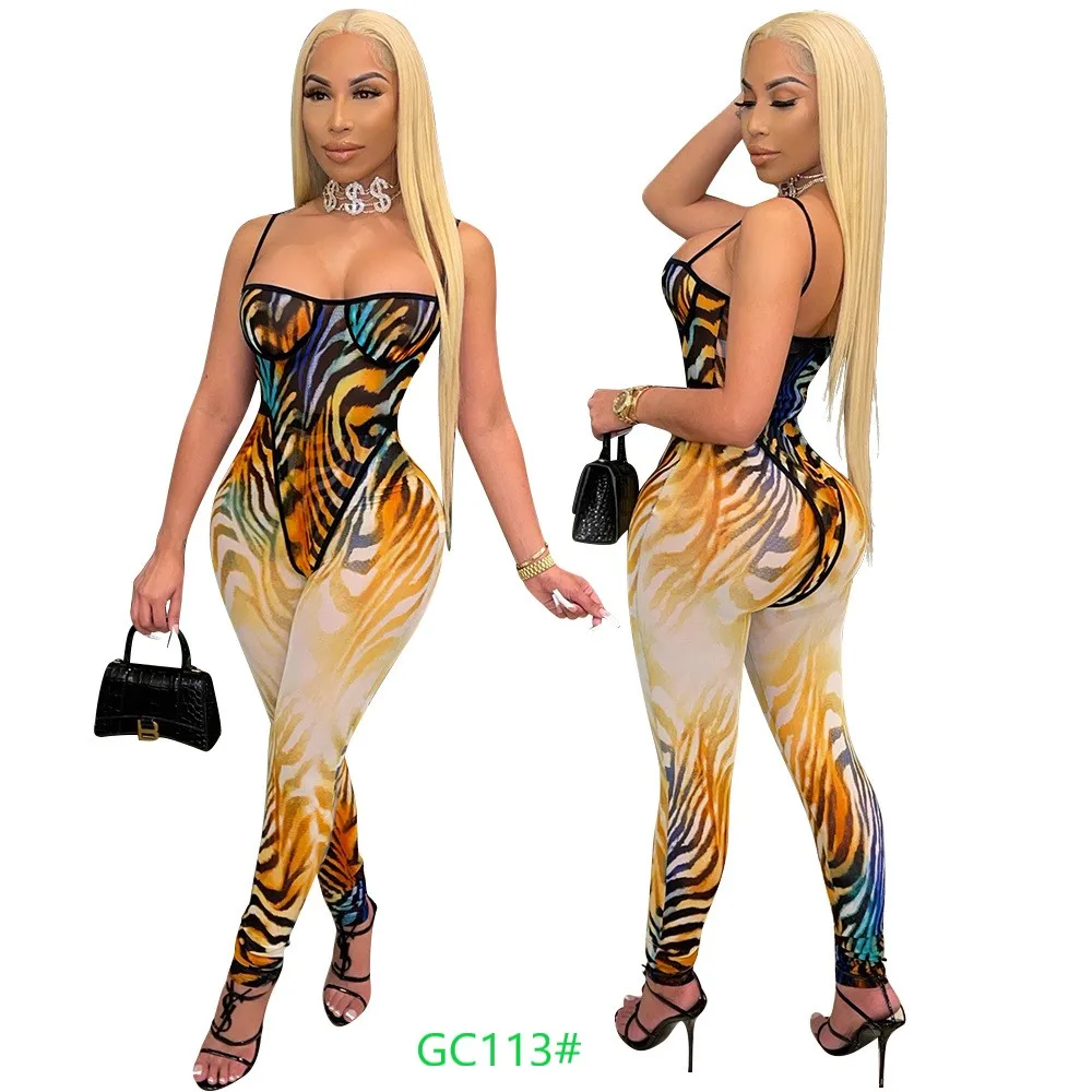 Fashion Casual Printed Blouse Pants 