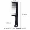 handle comb with large teeth black (OPP)
