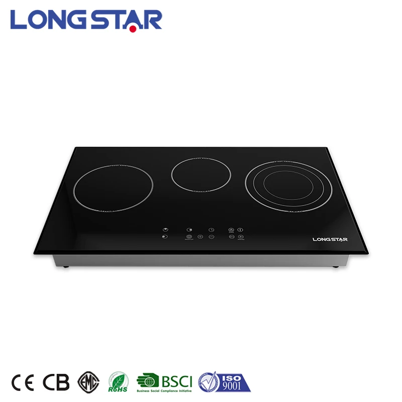 Custom 3 Burner Induction Cooker Induction Hob With 3 Cooking Zones Stoves