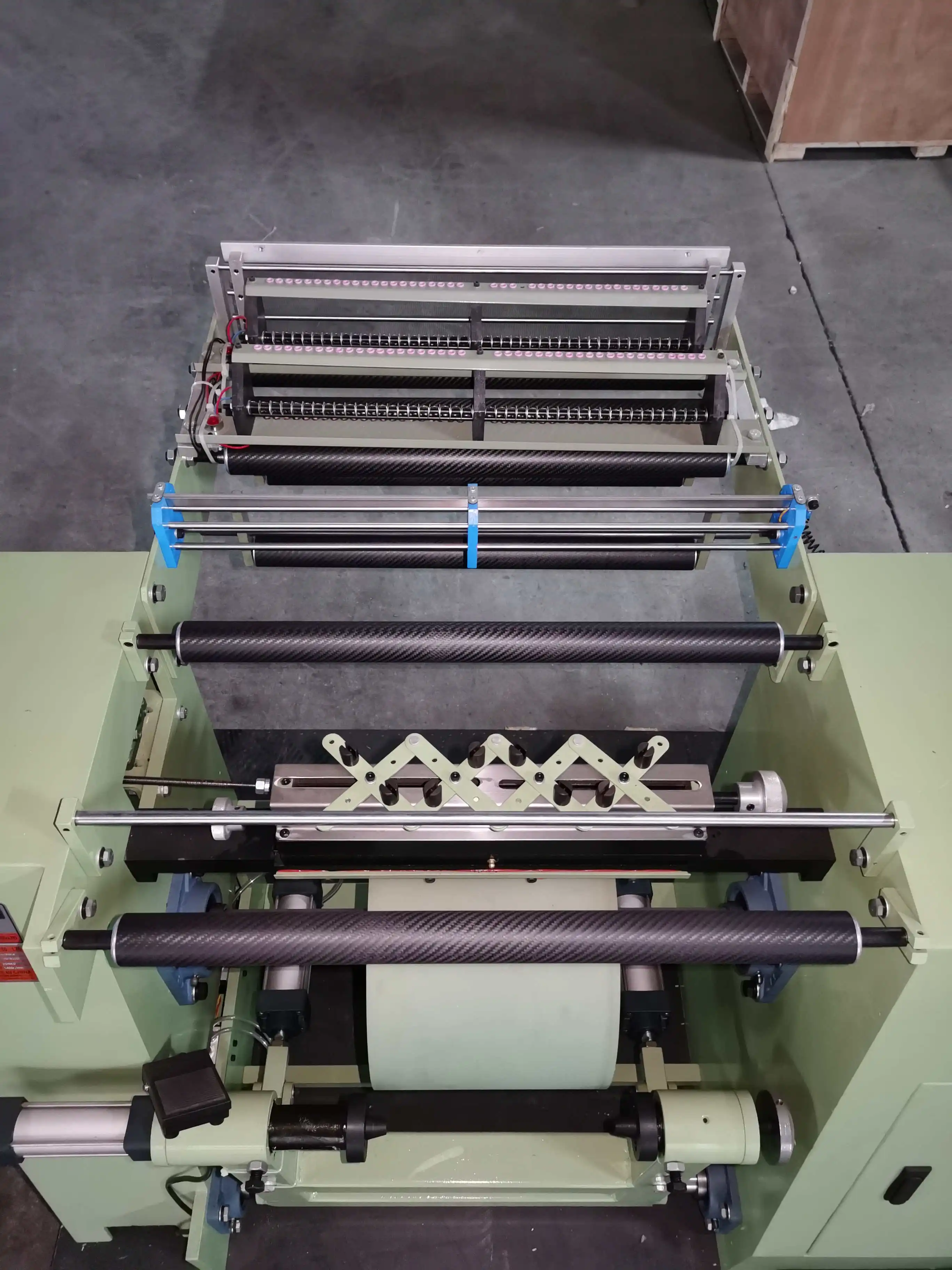 Yitai Latex Warping Machine for Elastic Yarns Cotton Sample Warping Machine