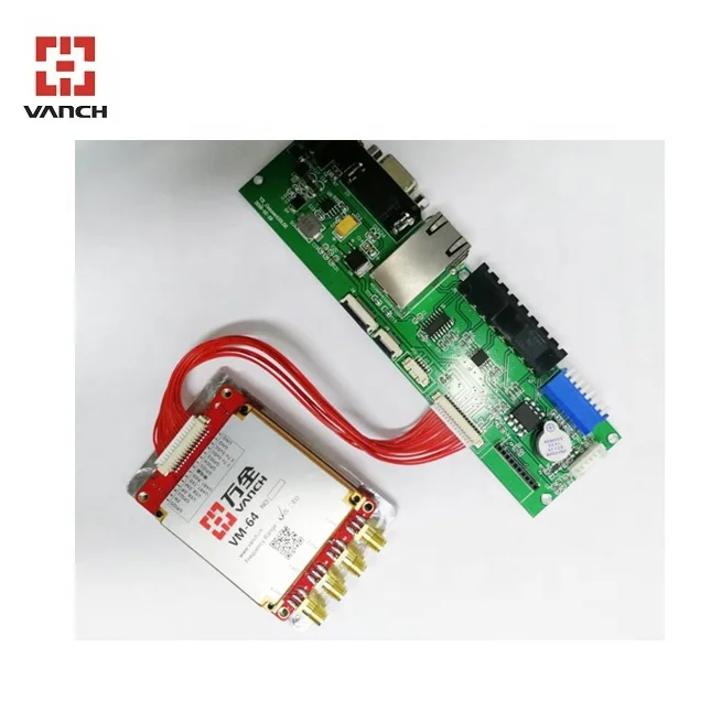 
 2021 большой диапазон Raspberry Pi Impinj R2000 чип Speedway UHF RFID считыватель модуль 4 порта RFID модуль  