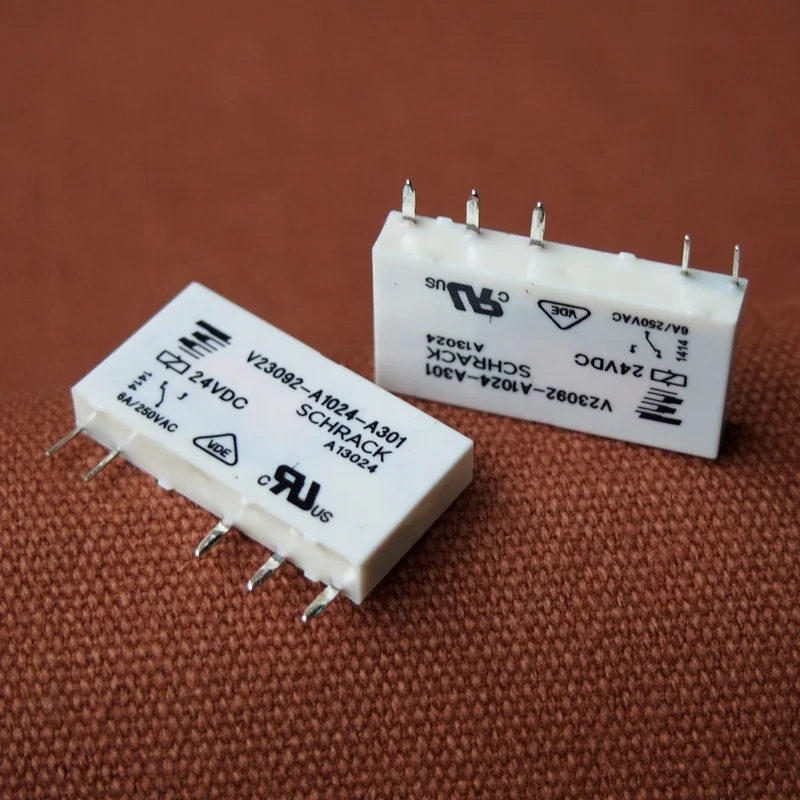 Takamisawa VE-12H5-K 12VDC Power Relay - 5-Pin SPDT, 5 Amp, Pack Of 5 Pieces, Made In Japan