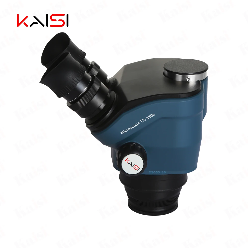 Kaisi TX-350S 7X-50Xトリノキュラー顕微鏡 | 高解像度・100mm作業距離