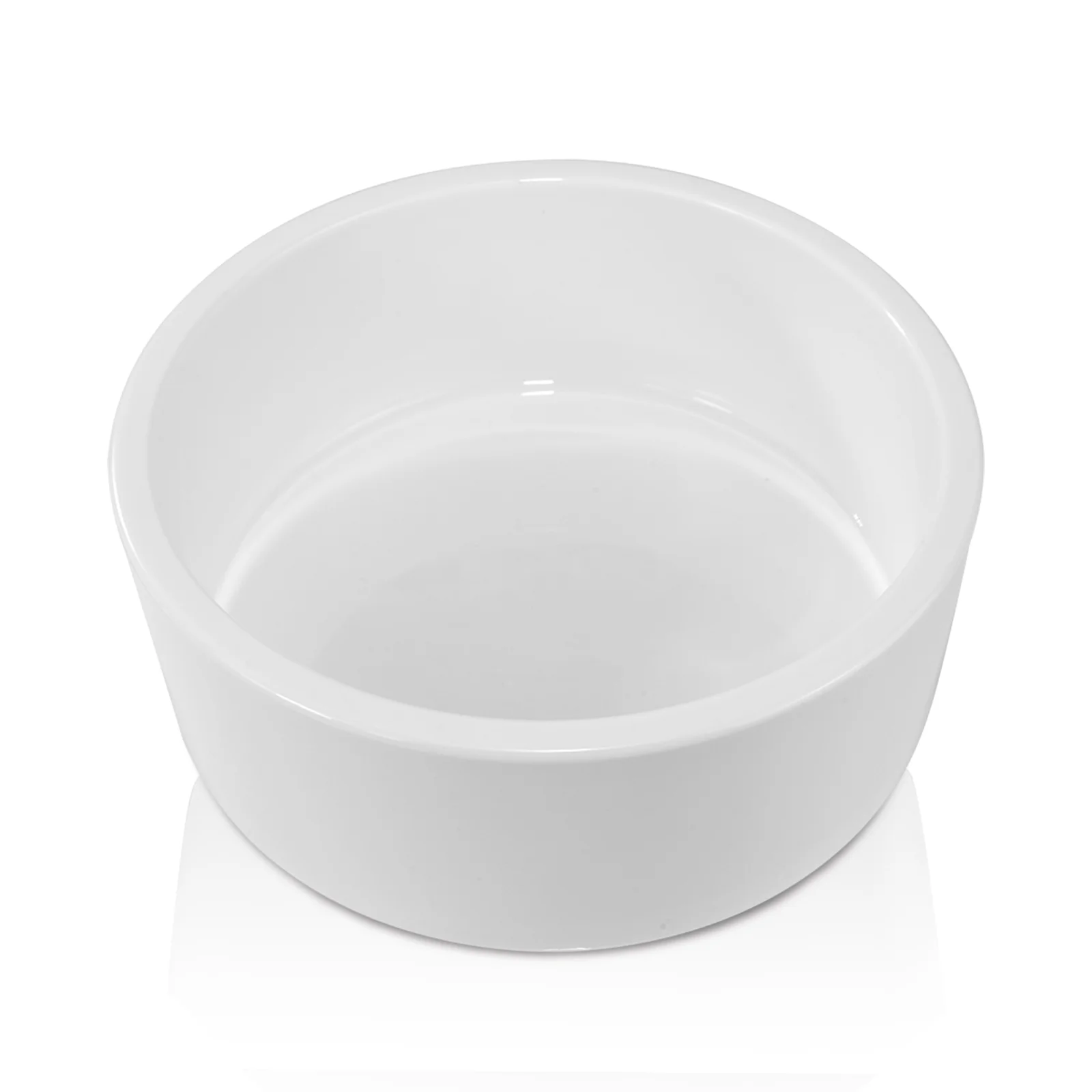 24 Packs Sublimation Ceramic Dog Bowl Personalized White Blanks Ceramic ...