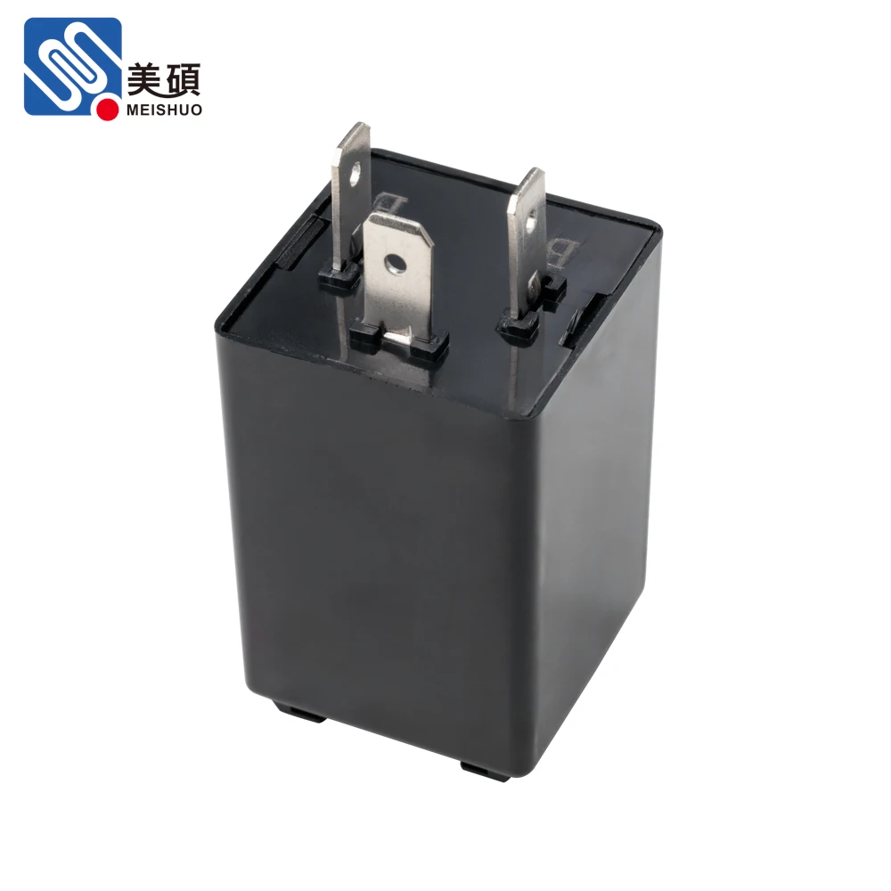 MFI-3-24V 3P 24V DC Low Power Flasher Relay Unit Nickel-plated Copper Multi-Purpose Turn Signal Hazard Warning Made