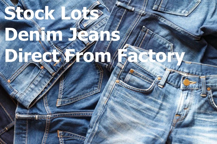 Mujer Jeans Apparel Stock Leftover Overruns Vintage Ladies Jeans ...