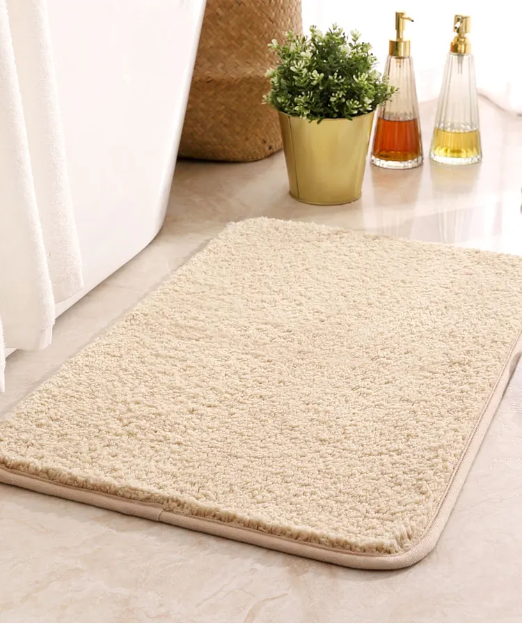 Best Selling Easy To Clean Microfiber Non Slip Bathroom Mat Bedroom Living Room Kitchen Carpet factory