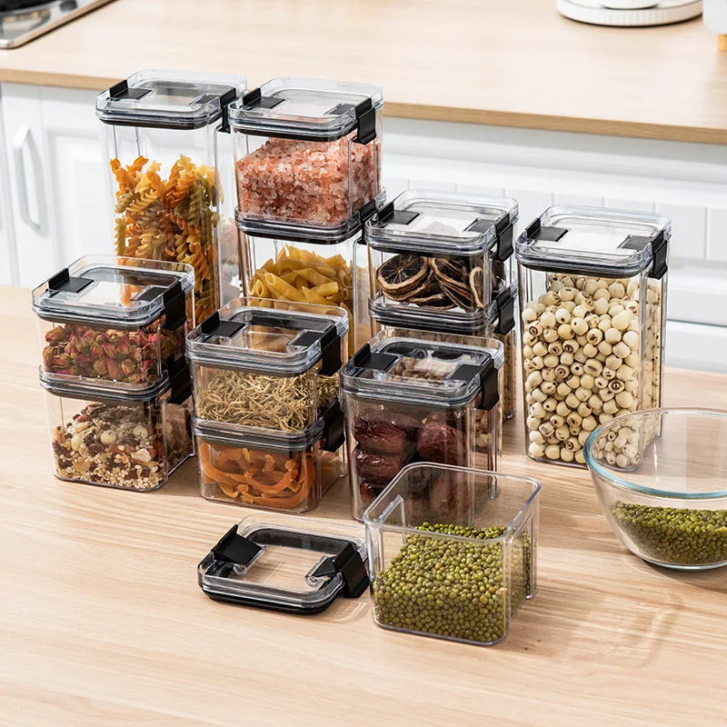 Airtight Food Storage Containers 12 Pcs Set with Lids BPA Free Plastic ...