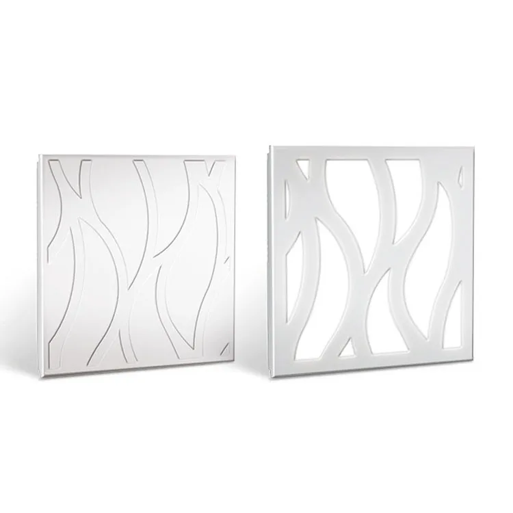Modern Design Square and Strip False Ceiling Tiles Soundproof Exterior Wall Construction Material for Balcony From China