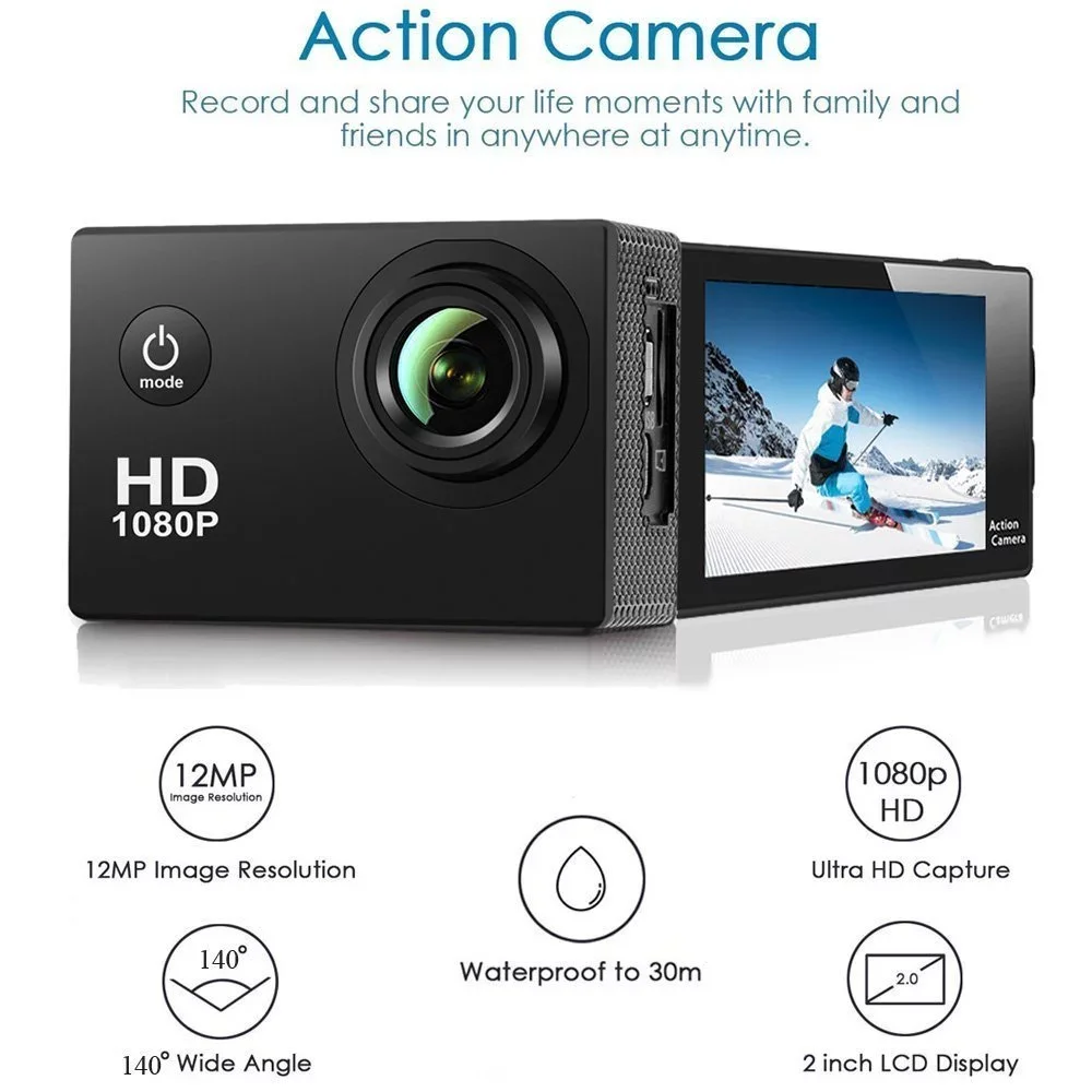 Akaso Brave 7 Le Action Camera Appareil Photo Professionnel Action ...