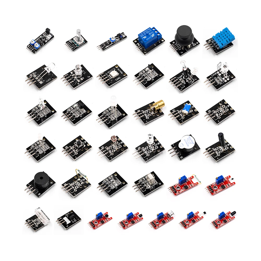 37pcs Sensor Kit Ultimate 37 In 1 Sensor Kit For 37 Sensor Kit ...