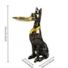 colorful Large Gentleman Dog in Black and Gold