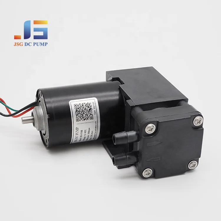 High Flow Rate 12V/24V Natural Gas Booster Mini Air Hydraulic Pump for Fish Tank Piston Pump Structure