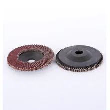 Best Sell 4.5 Inch Flap Wheel Aluminum Oxide Flap Disc 80 Grit Grinding Disc For Polishing Non-Ferrous Metal