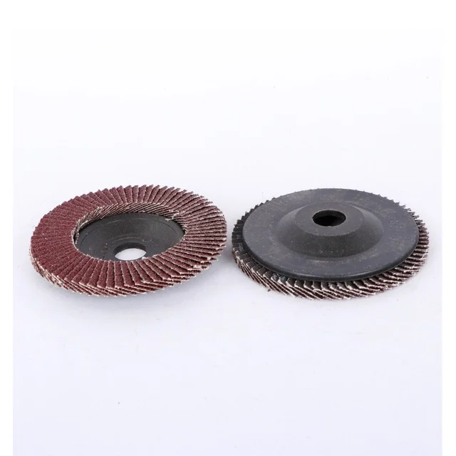 Best Sell 4.5 Inch Flap Wheel Aluminum Oxide Flap Disc 80 Grit Grinding Disc For Polishing Non-Ferrous Metal