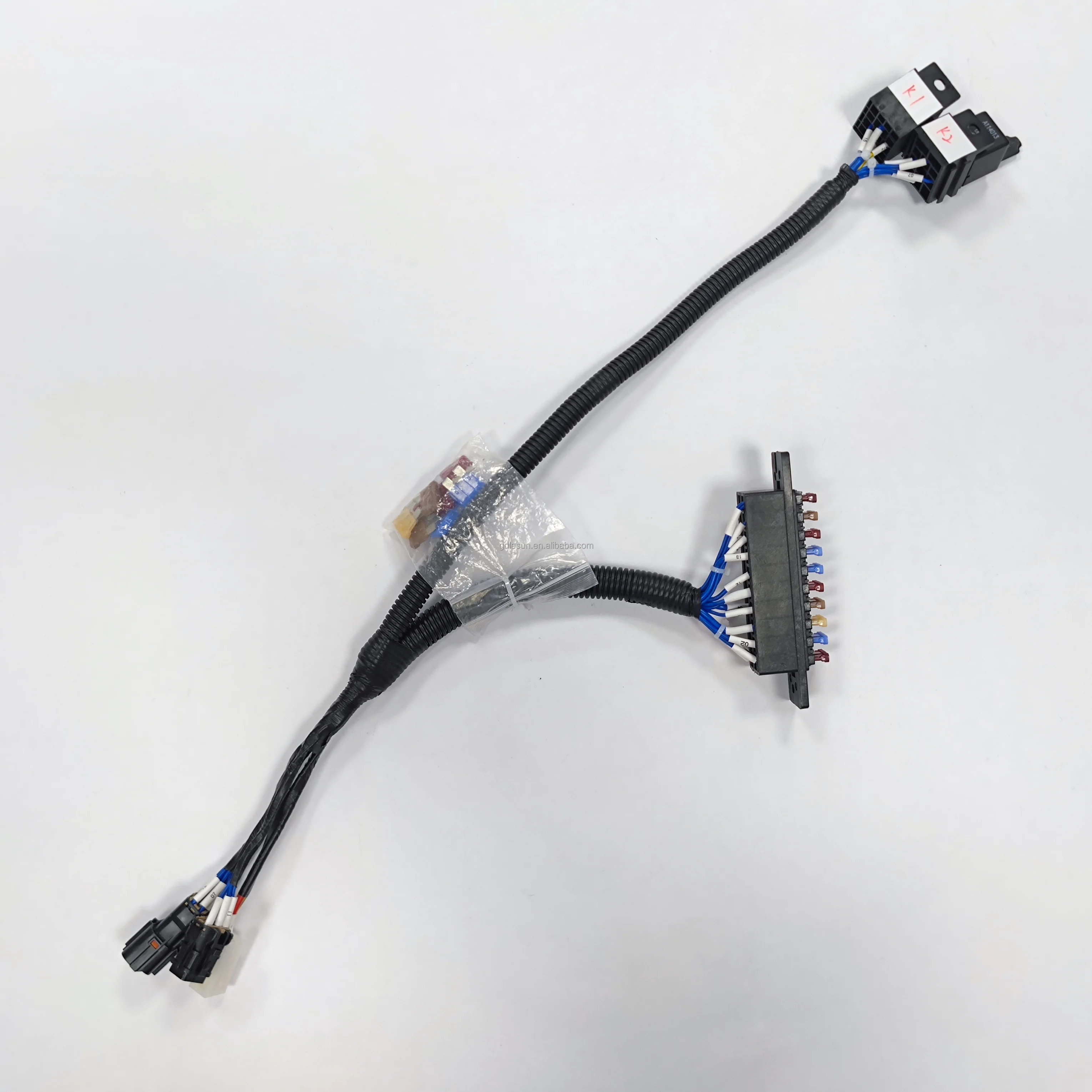 Custom Relay Harness Text Line Connector Cable Agricultural Machinery ...