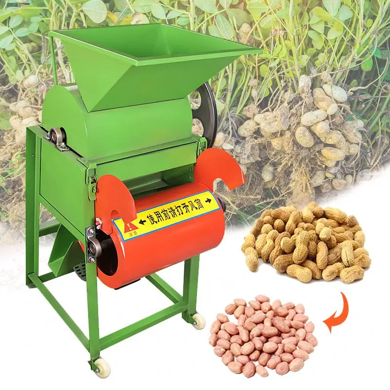Industrial Automatic Manual Dry Peanut Sheller and Soya Beans Huller Corn Sheller Machine