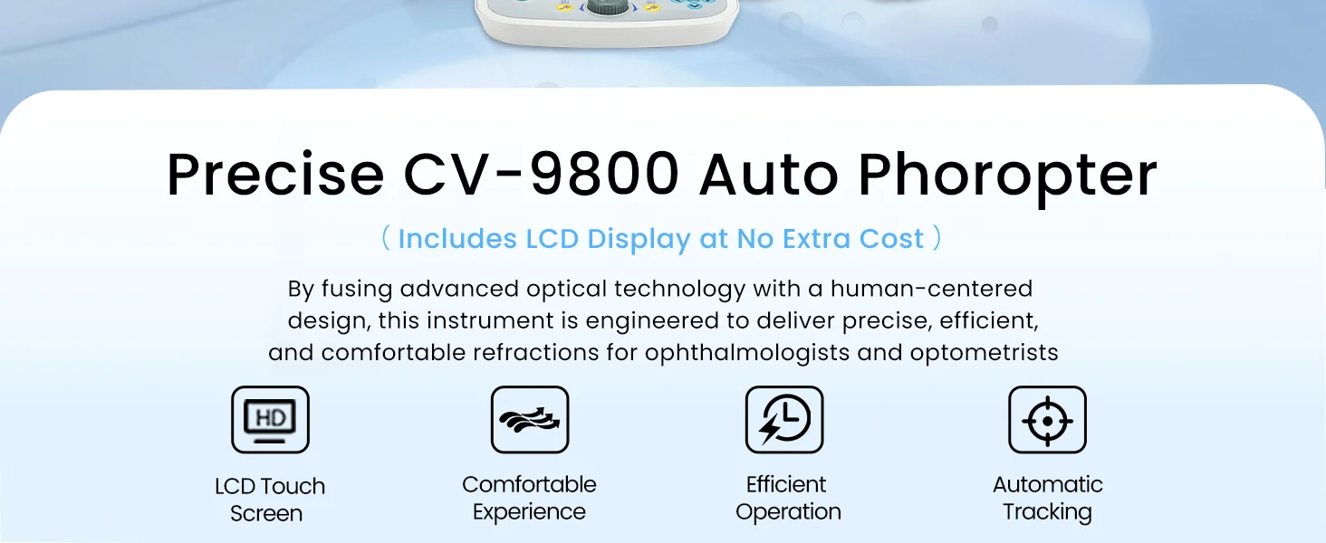 Digital Optical Digital Auto Phoropter CV-9800 Vision Tester Optics Instruments for Vision Testing for Optical Store