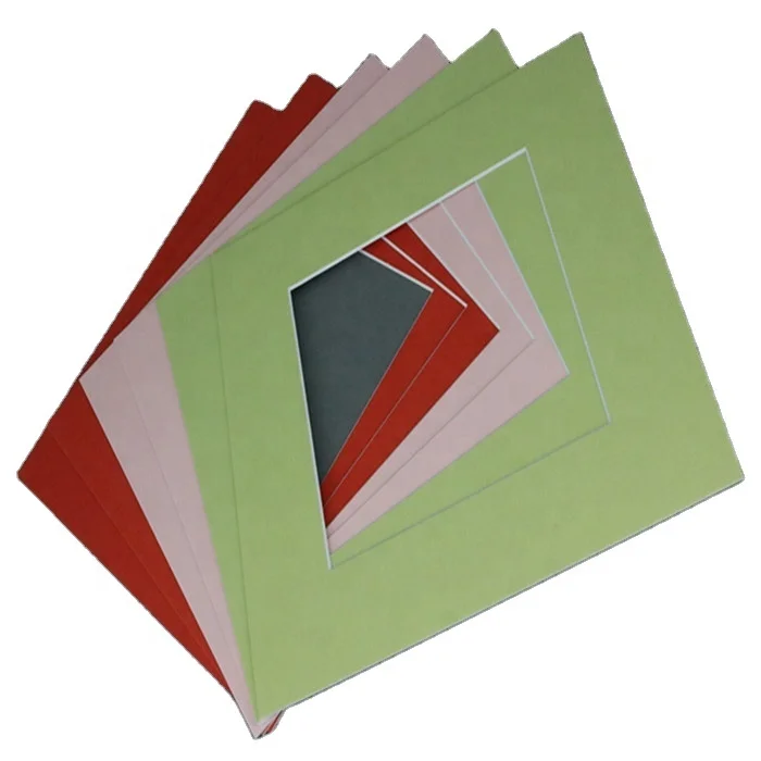 matboard\mats\mount board\cardboard\paperboard Material Picture Frames multi sizes & colors factory