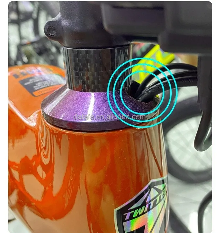 Ebike Parts Full Suspension Hidden Battery Carbon Fiber Mid Drive Ebike