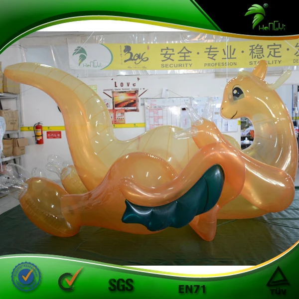 Hongyi COOL Translucent Orange Color Inflatable Dragon with Sph| Alibaba.com