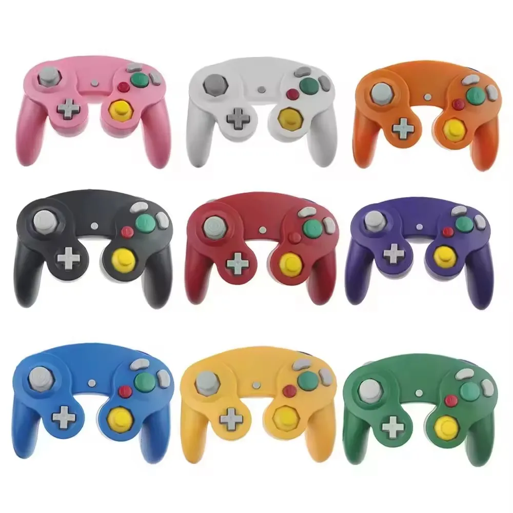 USB Wired Gaming Controller for Nintendo GameCube NGC Joystick Gamepad Joypad Handle Control Manette
