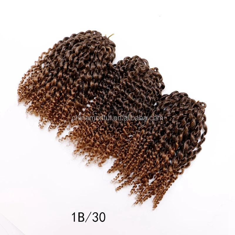 Wholesale Pre Stretched Water Wave Ombre Synthetic Braid Braiding