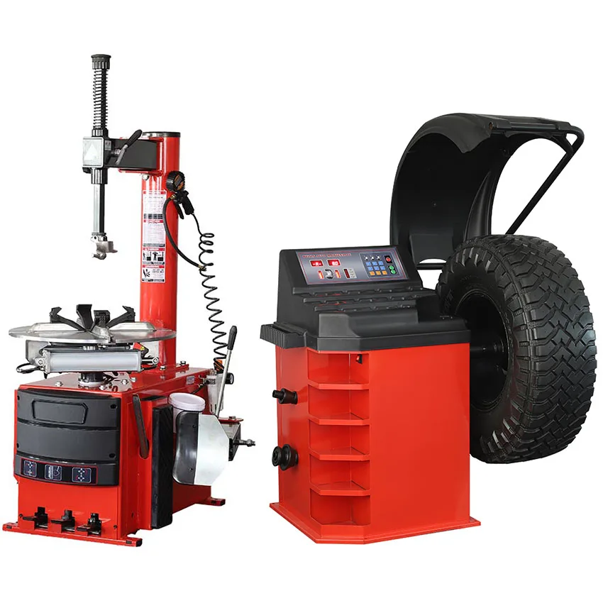 Direct factory automatic tyre changer China tire machine at balancer combo maaaring magbenta ng mga tyres changer machine